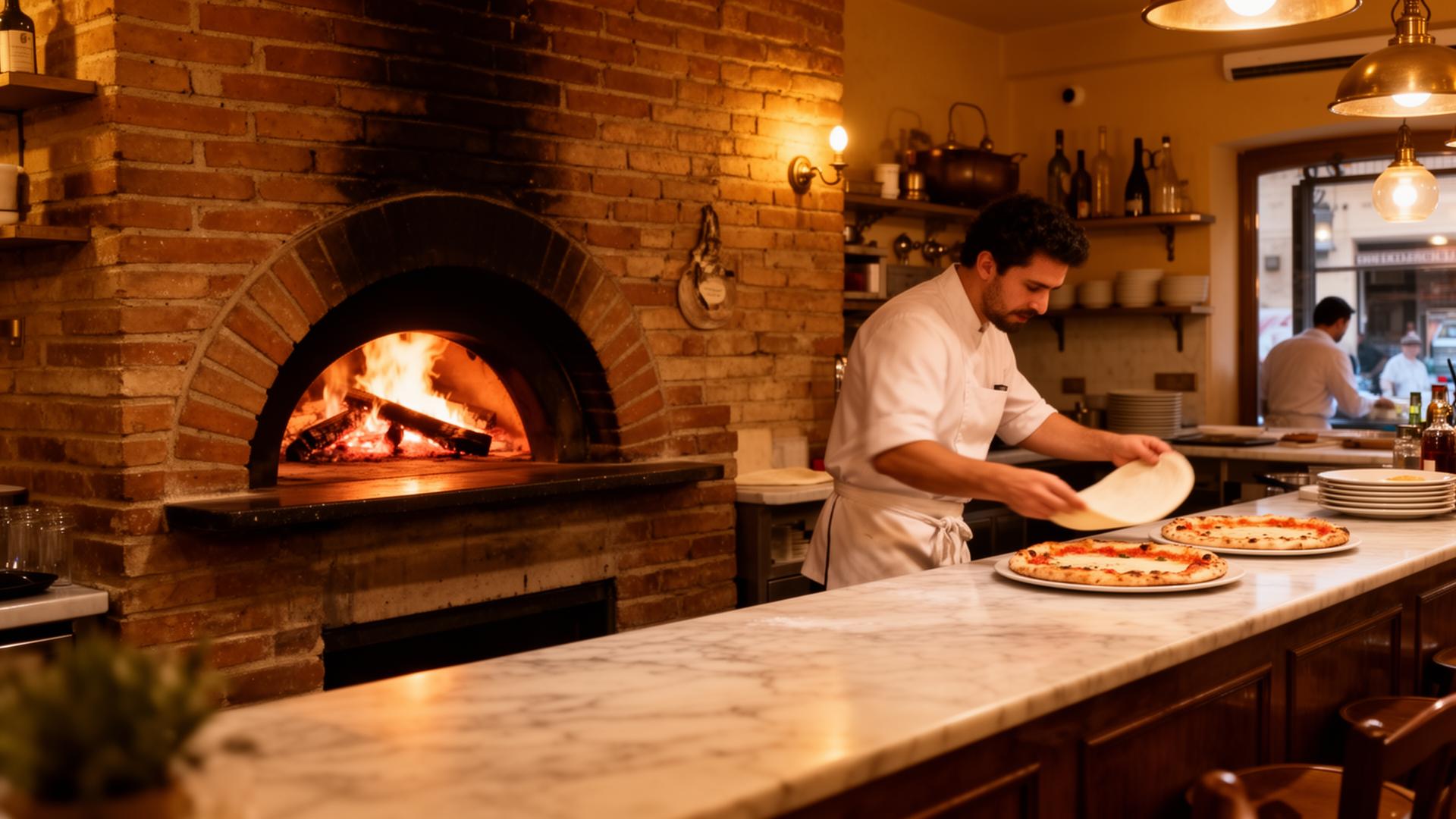 pizza napoletana forno elettrico Siena